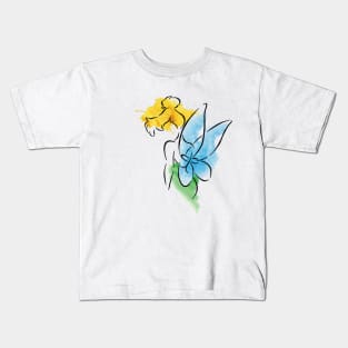 Watercolor Fairy Kids T-Shirt